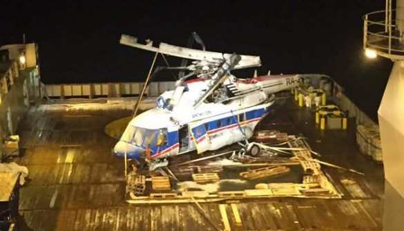 Российский вертолёт Ми-8, упавший у Шпицбергена, подняли на поверхность (ФОТО) | Русская весна