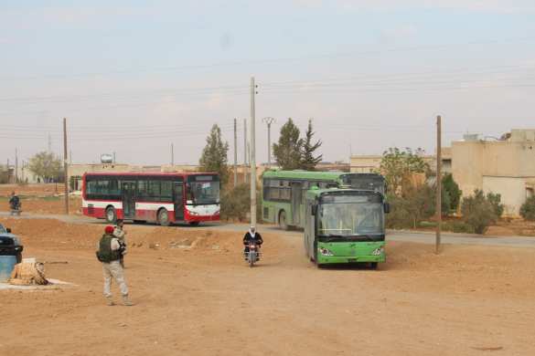 Сирия: Под охраной русских «Тигров» и «Тайфунов» боевиков вывели из посёлка Тайха (ФОТО) | Русская весна