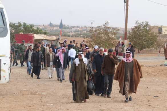 Сирия: Под охраной русских «Тигров» и «Тайфунов» боевиков вывели из посёлка Тайха (ФОТО) | Русская весна