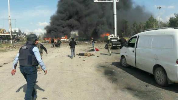 СРОЧНО: Страшный взрыв сотряс Алеппо, убиты и ранены 200 человек — первые кадры (ФОТО, ВИДЕО 18+) | Русская весна