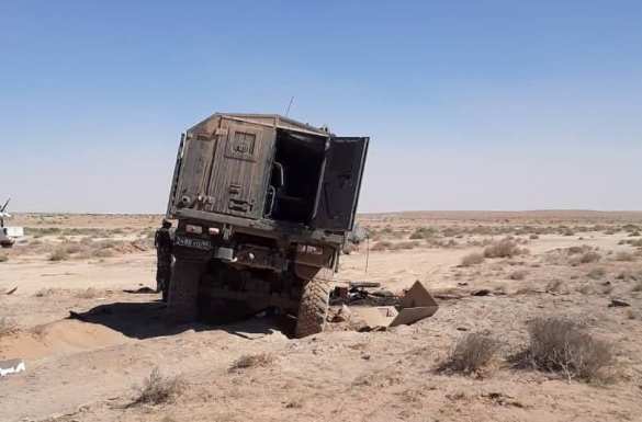 Появились кадры с места подрыва конвоя армии России в Сирии (ФОТО) | Русская весна