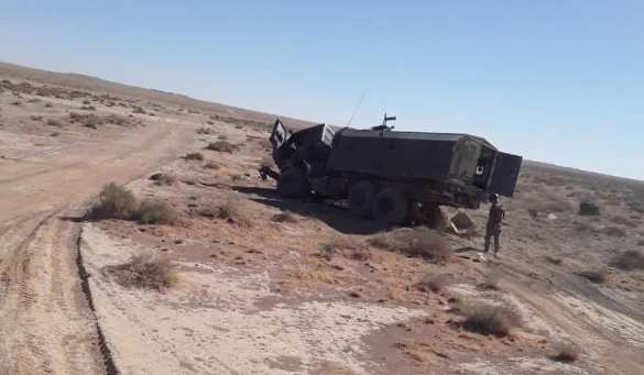 Появились кадры с места подрыва конвоя армии России в Сирии (ФОТО) | Русская весна