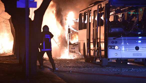 Мощный взрыв в центре Анкары (ФОТО) | Русская весна