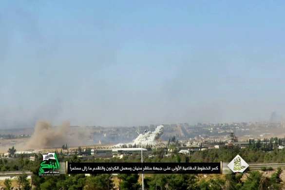 ВАЖНО: Мощнейшие взрывы в Алеппо, боевики ведут масштабное наступление и применяют хим. оружие (ФОТО, ВИДЕО, КАРТА) | Русская весна