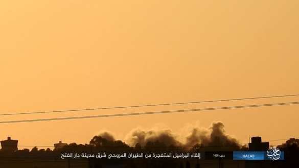 Смерть с небес: ИГИЛ публикует кадры атак самолетов и вертолетов ВКС России в Алеппо (+ФОТО, ВИДЕО) | Русская весна