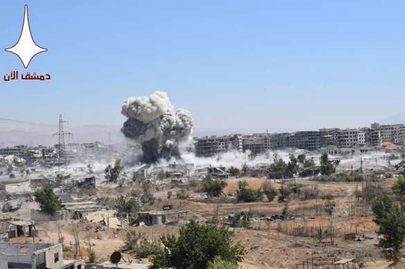 Кадры боев: Спецназ САА отражает атаку «Аль-Каиды» у Дамаска, уничтожая боевиков и их базы (ФОТО) | Русская весна