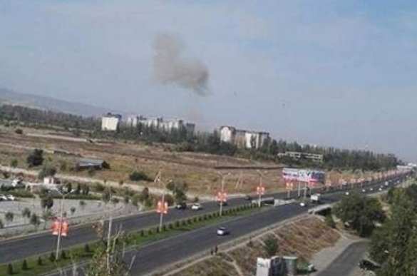 У посольства Китая в Бишкеке прогремел взрыв, есть погибший (ФОТО, ВИДЕО) | Русская весна