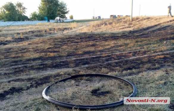 Взорвавшаяся под Николаевым САУ едва не уничтожила электричку (ФОТО) | Русская весна