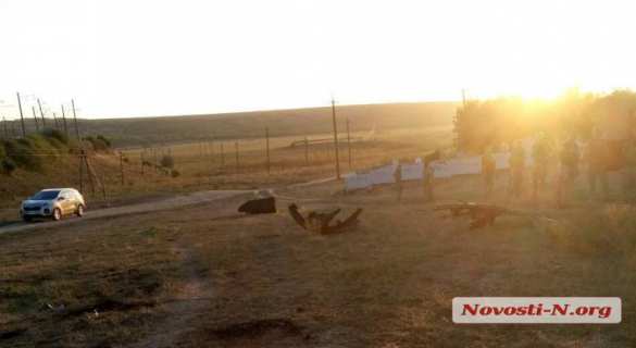 Взорвавшаяся под Николаевым САУ едва не уничтожила электричку (ФОТО) | Русская весна