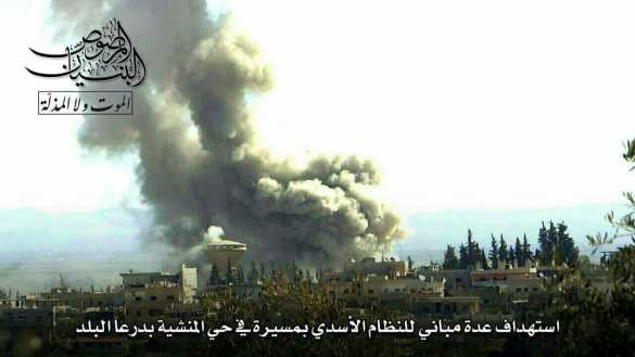 Жестокие бои и гигантские взрывы: Армия Сирии уничтожила более 110 боевиков и смертника в г. Дараа (ФОТО, ВИДЕО) | Русская весна