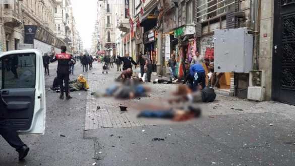 СРОЧНО: Теракт в центре Стамбула — есть погибшие (ФОТО+ВИДЕО) | Русская весна