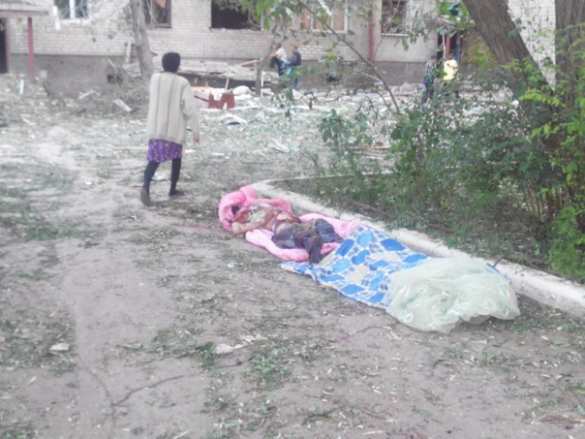 Николаевка в огне или ад в 15 км от Славянска (фото/видео лента) | Русская весна