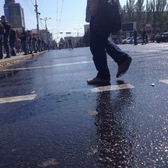 24 августа 2014 года. Военный парад уничтоженной бронетехники и военнопленных киевской хунты в Донецке (фото/видео) | Русская весна