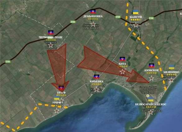Армия ДНР взяла Ялту (карта) | Русская весна