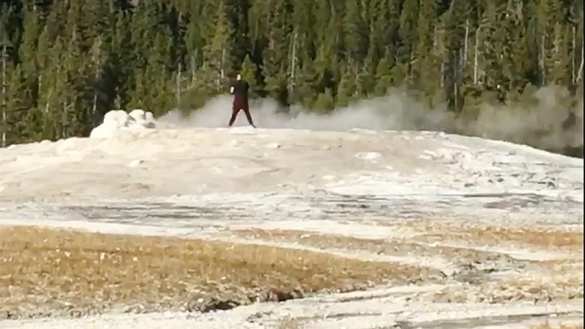 В США турист помочился в Йеллоустонский гейзер (ФОТО, ВИДЕО) | Русская весна