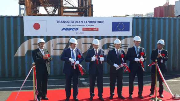 За 19 суток: между Японией и Европой впервые проложен ж/д маршрут через Россию (ФОТО) | Русская весна