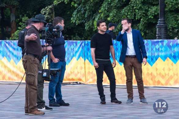 Очередной фильм: Зеленский отрепетировал инаугурацию (ФОТО) | Русская весна