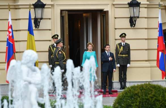 К Зеленскому приехала президент Словакии (ФОТО, ВИДЕО) | Русская весна