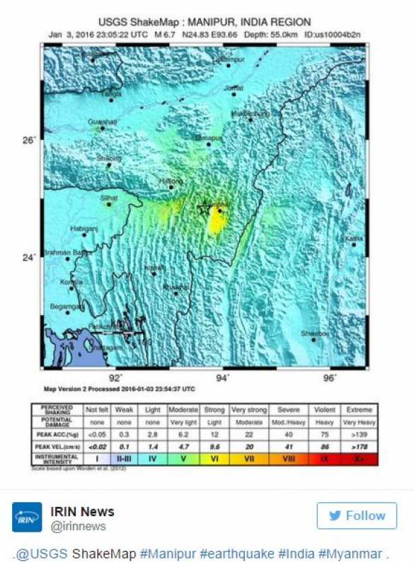 Мощное землетрясение в Индии: 9 погибших, более 200 постарадавших (ФОТО, ВИДЕО) | Русская весна