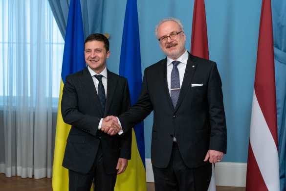 Зеленский приехал в Латвию (+ФОТО, ВИДЕО) | Русская весна