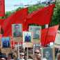 День Победы в Луганске: Т-34, ветераны и русские марши (видео)
