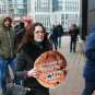 Антимайдан провел акцию «Печеньки для грантоежки» у офиса Радио Свобода (ФОТО)