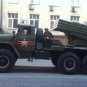 Военная техника ополчения прошла маршем по Донецку на репетиции Парада Победы (ВИДЕО+ФОТО)