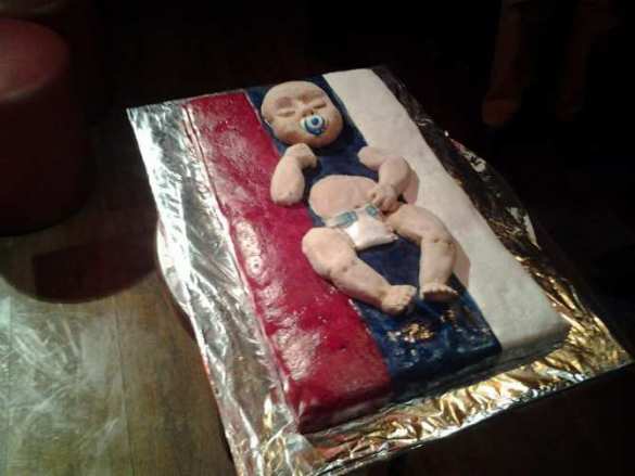 Nazis eat Russian baby-shaped cake while real kids are being killed (VIDEO) | Русская весна