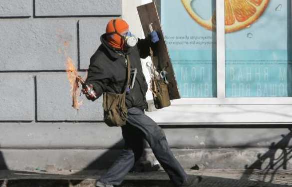 Clashes in Kiev as anti-government protest escalates (VIDEO) | Русская весна