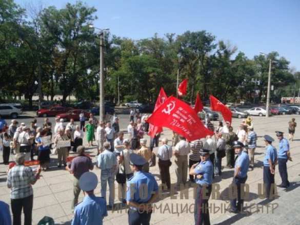 Одесситы митинговали под Знаменами Победы за мир, против ЕС и против социальной несправедливости | Русская весна