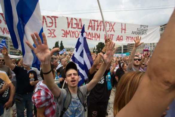 В Греции началась финансовая паника | Русская весна