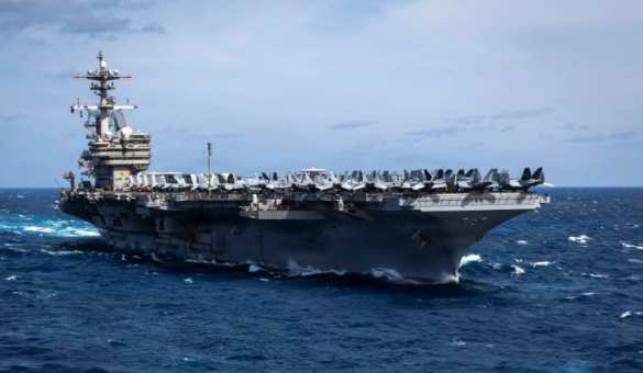 Авианосец США «Джордж Буш» испугался хуситов в Красном море и идёт к Ирану вокруг Африки | Русская весна