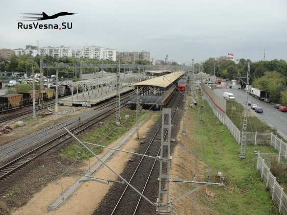 В Запорожской области идёт строительство ж/д ветки в Ростов-на-Дону | Русская весна