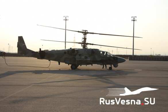 Момент попадания вражеской ракеты по Ка-52 на Донбассе (ВИДЕО) | Русская весна