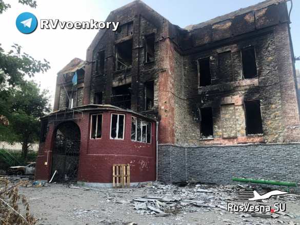 Кадры с места уничтожения боевиков 81-й аэромобильной бригады ВСУ (ФОТО) | Русская весна