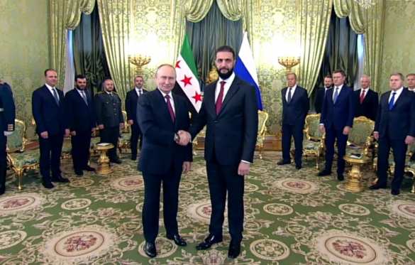 Временный президент Сирии прибыл в Кремль на встречу с Путиным (ВИДЕО) | Русская весна