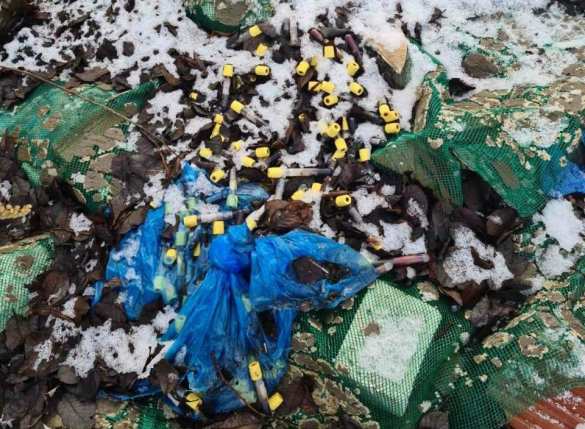 Гора пробирок с кровью: подо Львовом нашли пугающую свалку (ФОТО) | Русская весна