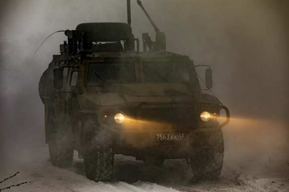 Колонна «Тигров» зашла на территорию Украины (ВИДЕО) | Русская весна