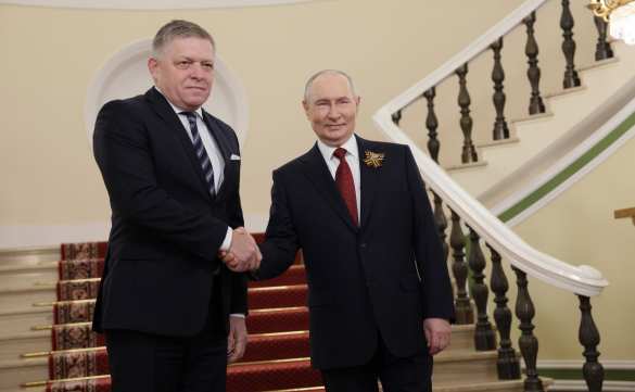 Путин проводит встречу с премьером Словакии Робертом Фицо (ВИДЕО) | Русская весна