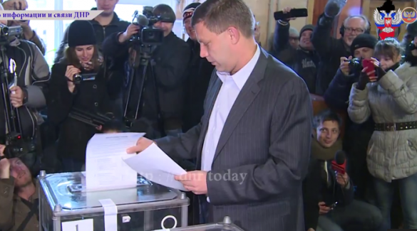 Александр Захарченко проголосовал и дал интервью (видео/фото) | Русская весна