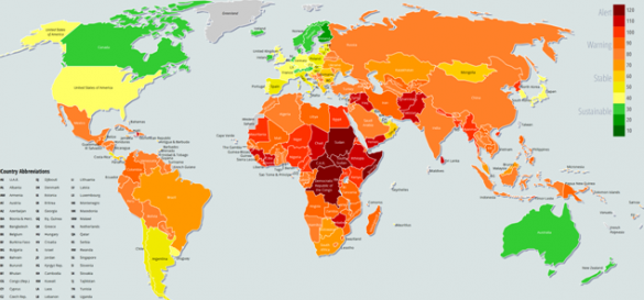 Рейтинг «стабильности государств» от Американского Фонда мира: Украина стабильнее России | Русская весна