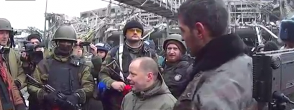 Донецкий аэропорт. Гиви и Владимир Кононов (ВИДЕО) | Русская весна