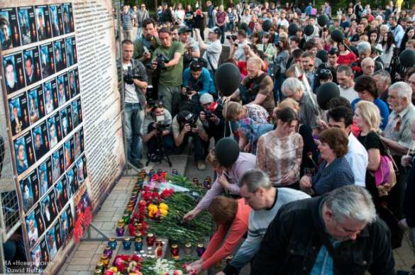 Донецк скорбит вместе с Одессой (ВИДЕО) | Русская весна