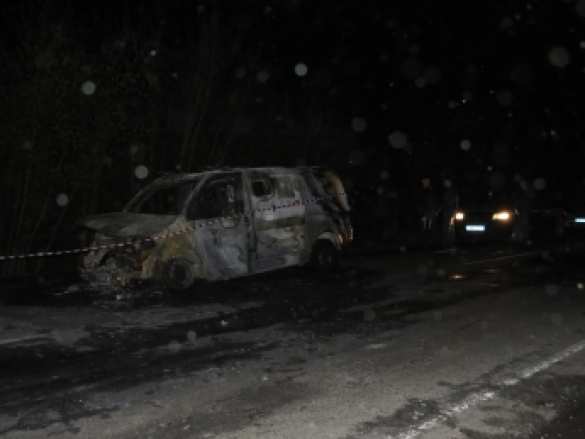 Бой с инкассаторами под Мелитополем: стрельба из «Калашникова» и горящий микроавтобус (ФОТО) | Русская весна