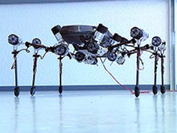 Шестиногий робот-палочник из углепластика (видео) | Русская весна