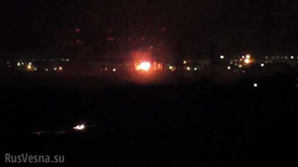 Ein Großbrand auf dem südukrainischen AKW - ein Transformator in der Nähe der Stromversorgungseinheiten fing an zu brennen (FOTOS, VIDEO) | Русская весна