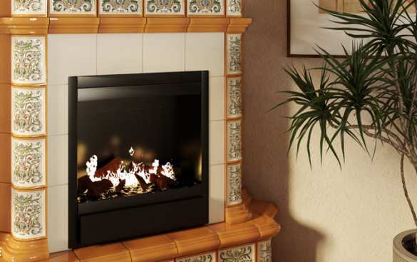 Электрические камины с эффектом живого пламени: тепло и уют в современном интерьере | Русская весна