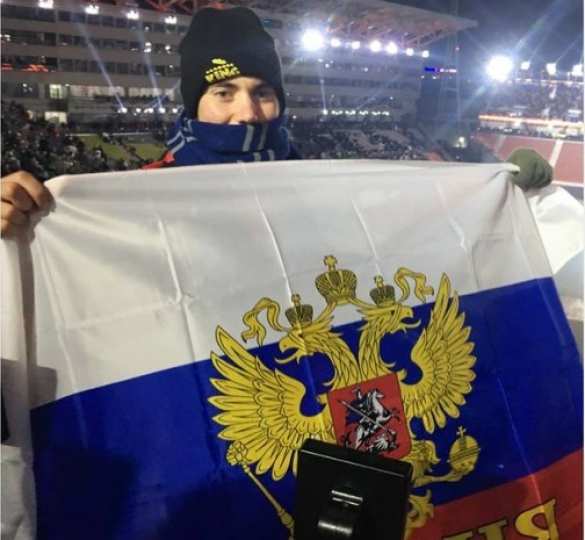 Американец рассказал, зачем принес российский флаг на Олимпиаду | Русская весна