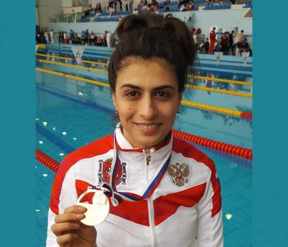 Заслуженный мастер спорта Ани Палян выиграла 4 золотых медали чемпионата России по плаванию | Русская весна