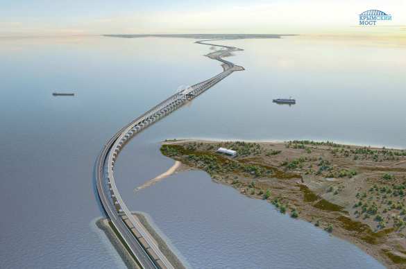 Началась сборка судоходных арок Крымского моста (ФОТО) | Русская весна